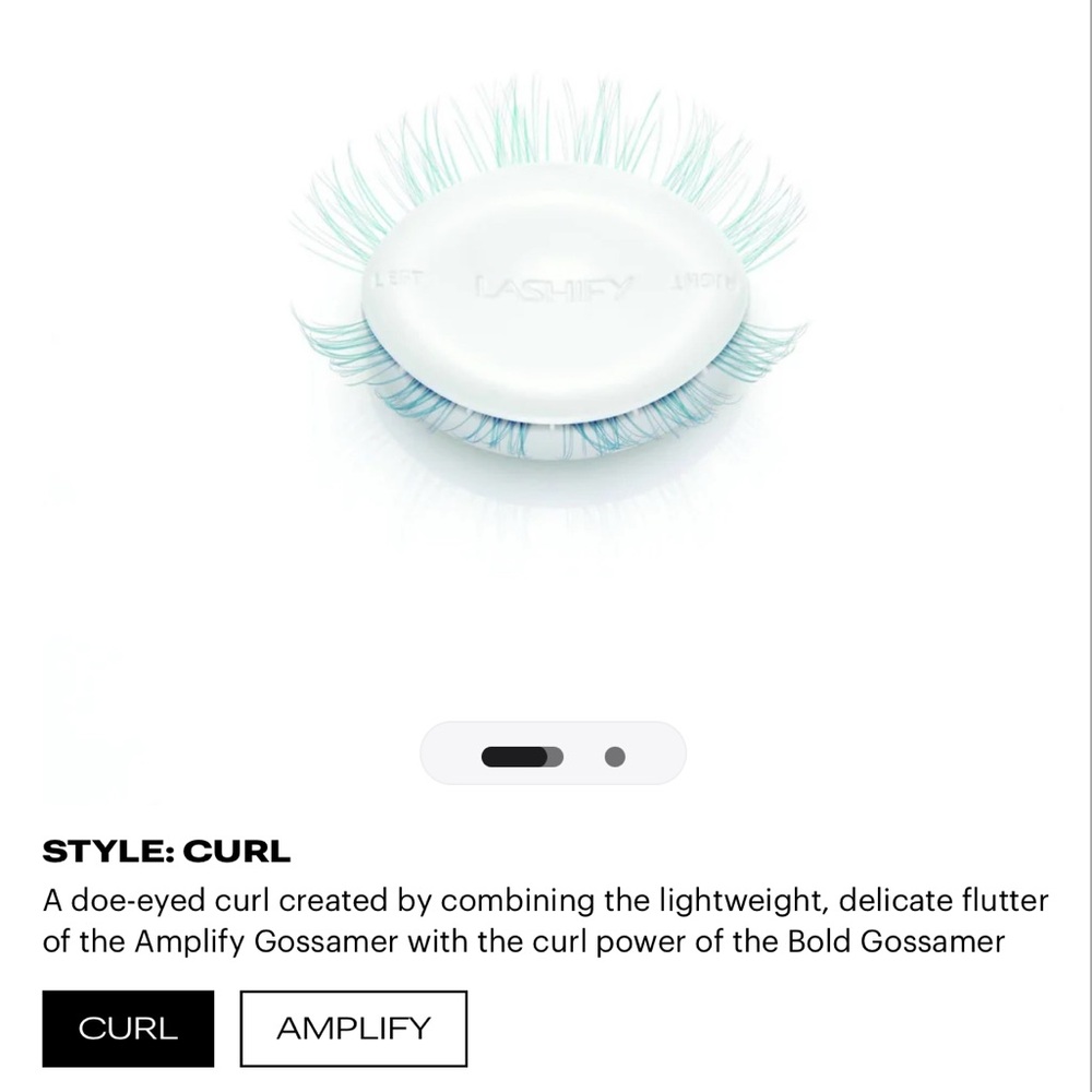 LASHIFY Curl Gossamer Eyelashes